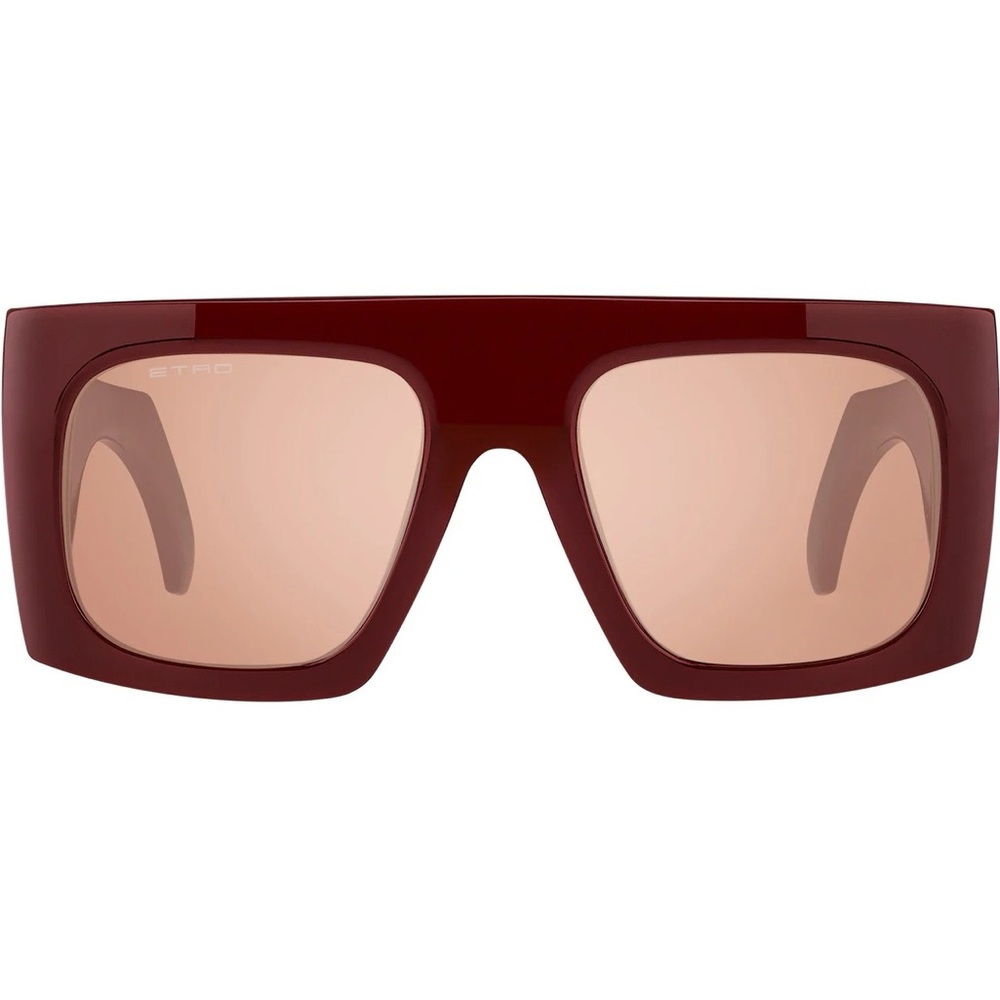 NWT ETRO Oversized ETROSCREEN Shield Square Sunglasses Unisex pegasus logo